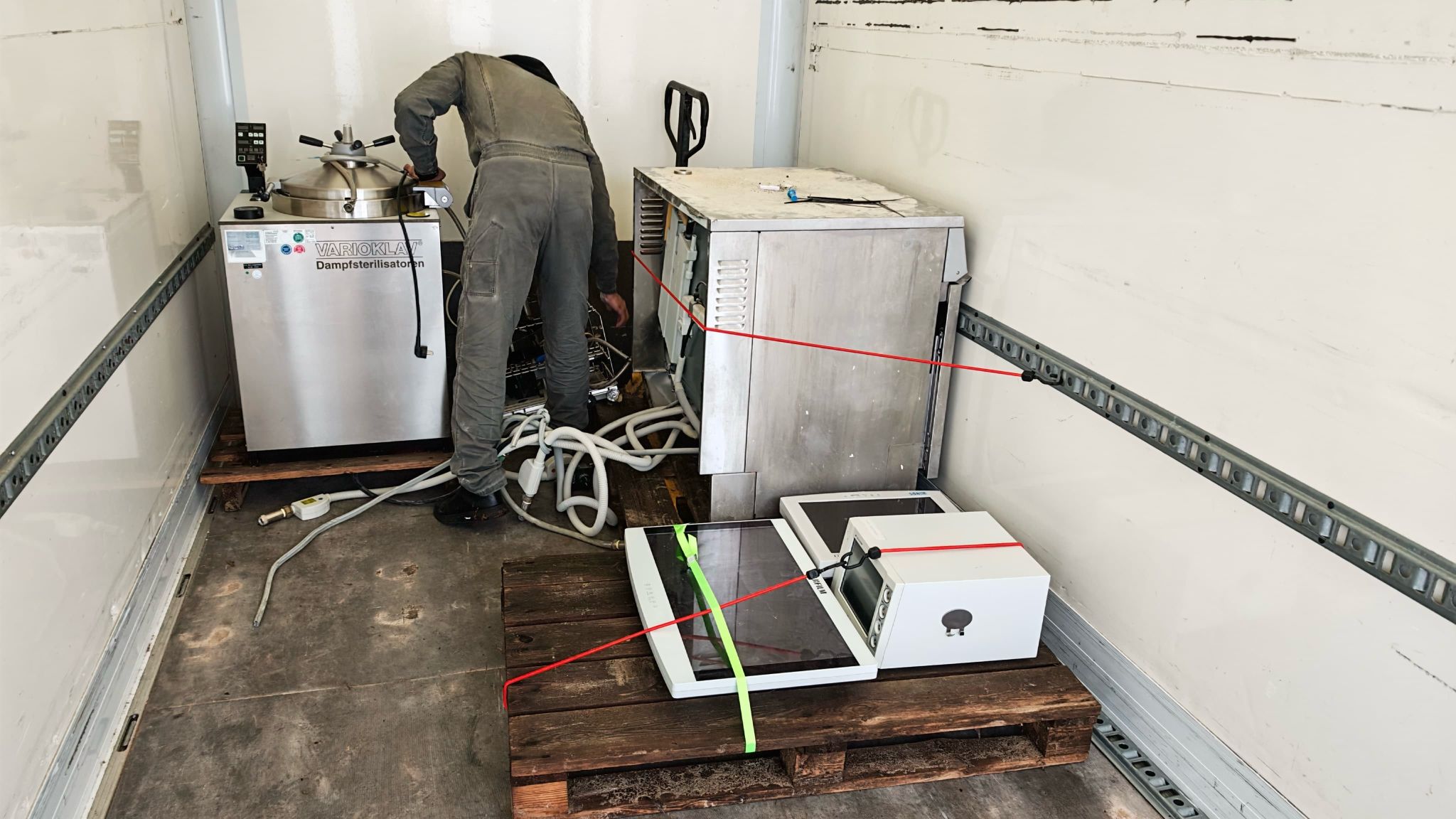 Transport medizinischer Geräte